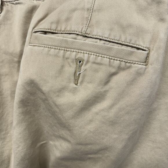Lands End The Legacy Chino Men’s Size 38 Beige Button Up Pants Zip Fly - Picture 7 of 10